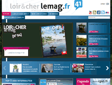 Tablet Screenshot of loiretcher-lemag.fr